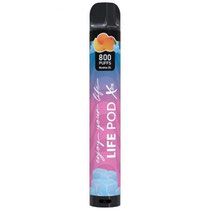 Vaper Descartable Life Pod Xtra Peach Ice 800 Puffs