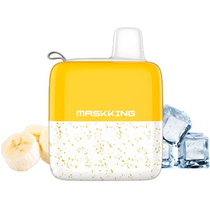 Vaper Descartable Maskking Jam Box Banana Helada 5500 Puffs