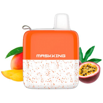 Vaper Descartável Maskking Jam Box Mango Passion Fruit 5500 Puffs