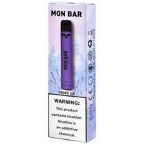 Vaper Descartável Mon Bar BLM-600 Grape Ice 600 Puffs