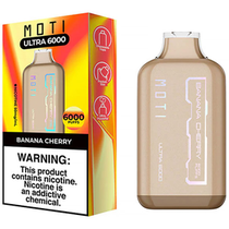 Vaper Descartable Moti Ultra Banana Cherry 6000 Puffs