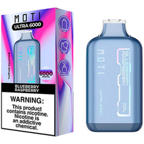 Vaper Descartable Moti Ultra Blueberry Raspberry 6000 Puffs