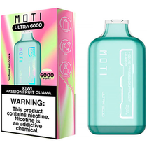 Vaper Descartable Moti Ultra Kiwi Maracuyá Guayaba 6000 Puffs