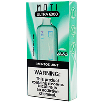 Vaper Descartable Moti Ultra Mentos Menta 6000 Puffs