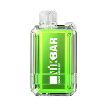 Vaper Descartável Nikbar Sour Apple Ice 12000 Puffs