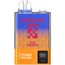 Vaper Descartável Oxbar Magic Maze Pro Razz Pineapple 10000 Puffs
