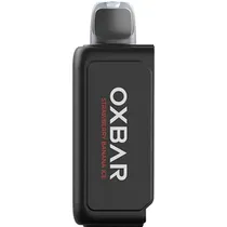 Vaper Descartável Oxbar Svoop 32K Strawberry Banana Ice 32000 Puffs
