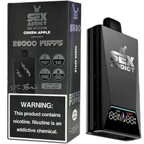Vaper Descartável Sex Addict S280 Green Apple 28000 Puffs