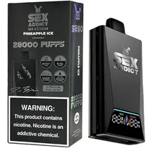 Vaper Descartável Sex Addict S280 Pineapple Ice 28000 Puffs