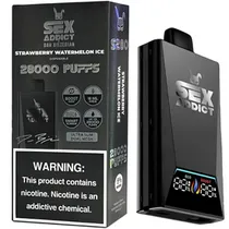 Vaper Descartável Sex Addict S280 Strawberry Watermelon Ice 28000 Puffs