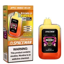 Vaper Descartável Smok Spaceman 25K Plus Apple Mango Melon 25000 Puffs