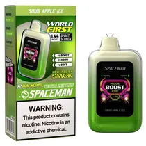 Vaper Descartável Smok Spaceman 25K Plus Sour Apple Ice 25000 Puffs