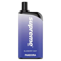 Vaper Descartable Supreme Pandora Blueberry Mint 5500 Puffs