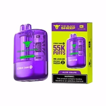 Vaper Descartável The Black Sheep 55K Aloe Grape 55000 Puffs