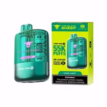 Vaper Descartável The Black Sheep 55K Cool Mint 55000 Puffs