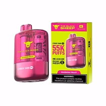 Vaper Descartável The Black Sheep 55K Passion Fruit 55000 Puffs