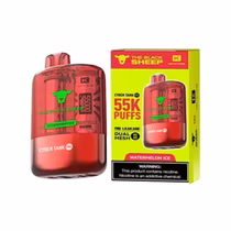 Vaper Descartável The Black Sheep 55K Watermelon Ice 55000 Puffs