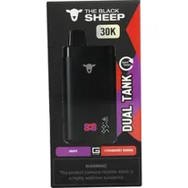 Vaper Descartável The Black Sheep Grape + Strawberry Banana 30000 Puffs