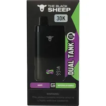 Vaper Descartável The Black Sheep Grape + Watermelon Bubble 30000 Puffs
