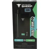 Vaper Descartável The Black Sheep Menthol + Fresh Mint 30000 Puffs