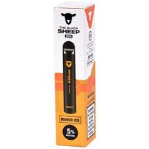 Vaper Descartável The Black Sheep Plus Mango Ice 600 Puffs
