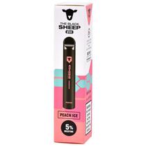 Vaper Descartável The Black Sheep Plus Peach Ice 600 Puffs