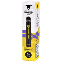 Vaper Descartável The Black Sheep Plus Pineapple Ice 600 Puffs
