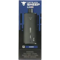 Vaper Descartável The Black Sheep Slim 15K Blueberry 15000 Puffs