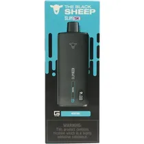 Vaper Descartável The Black Sheep Slim 15K Menthol 15000 Puffs