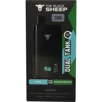 Vaper Descartável The Black Sheep Sour Green Apple + Blueberry Grape 30000 Puffs