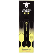 Vaper Descartável The Black Sheep XL Banana Ice 1500 Puffs