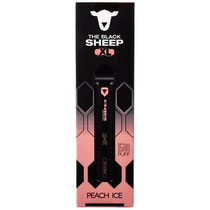 Vaper Descartável The Black Sheep XL Peach Ice 1500 Puffs