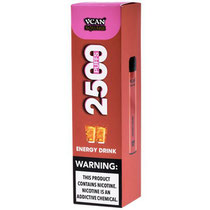 Vaper Descartable Vcan Square Energy Drink 2500 Puffs