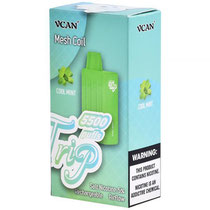 Vaper Descartable Vcan Trip Cool Mint 5500 Puffs