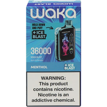 Vaper Descartável Waka Blast Menthol 36000 Puffs