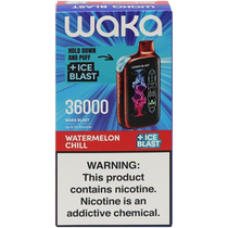 Vaper Descartável Waka Blast Watermelon Chill 36000 Puffs