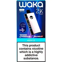 Vaper Descartável Waka KA25 Aqua Ice 25000 Puffs