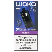Vaper Descartável Waka KA25 Grape Ice 25000 Puffs