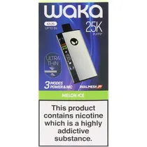 Vaper Descartável Waka KA25 Melon Ice 25000 Puffs