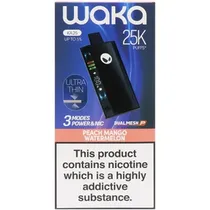 Vaper Descartável Waka KA25 Peach Mango Watermelon 25000 Puffs