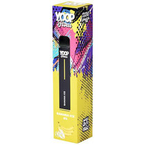 Vaper Descartável Yoop Flow Banana Ice 1500 Puffs