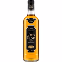 Whisky Old Star Black 1 Litro