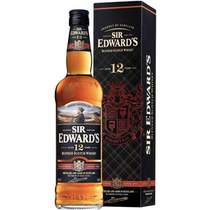 Whisky Sir Edward's 12 Años 1 Litro