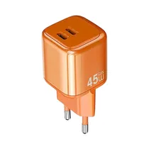 Carregador Turbo Wiwu G025 45W Orange