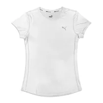 Puma Remera Fem Run Favorite Velocity Tee 525061A02 (T)M Blanco