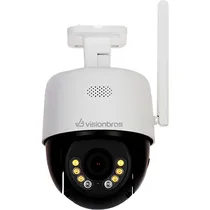 Câmera IP Visionbras Full Color VB-WD30-Fca 3MP 360° Wi-Fi - White