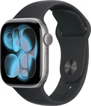 Apple Watch S11 (GPS) Caixa Alumínio Space Gray 42MM Pulseira Esportiva Black s/M MEQW4LW