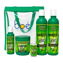 Kit Tratamento Capilar Crecepelo Bolsa com 5 Peças Boé
