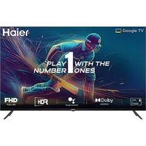 Smart TV LED Haier H43K85FFX / 43" / Full HD / HDMI / Wi-Fi / Bluetooth / Google TV - Preto