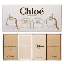 P.Chloe Kit 4PCS Mini 5ML (Nomade Edt,Nomade Edp,Chloe Rose,CHL